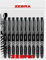 Zebra Fuente - Disposable Fountain Pen - 1.0mm Fine Nib 0.6mm Line Width - Black Ink - Pack of 10 - In Gift Box