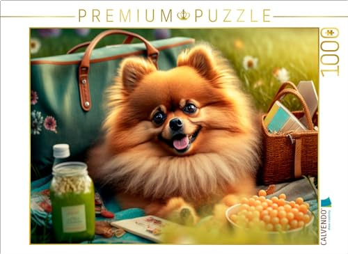 CALVENDO Puzzle Picknick | 1000 Teile Lege-Größe 64 x 48 cm Foto-Puzzle für glückliche Stunden