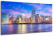 DARO Design - Wand-Bild auf 6mm HDF 84x56 cm New York Panorama blau - Wand-Deko Bilder Geschenk