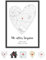 OWLBOOK® Personalisierte Hochzeitsgeschenke für Brautpaar | Geschenk Hochzeit Geschenke für Brautpaar | Personalisierte Geschenke zur Hochzeit | Wo alles begann Bild Poster | Google Map Karte Silber