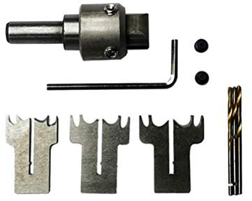 10PCS Drill Bit Set, 16 to 22 Mm Blades Wood Drill Bit Wooden Ring Maker Steel Wood Bead Drill Bit, for DIY Rings Making, Wooden Thick Ring Maker Set Steel Wood Bead Drill Bit