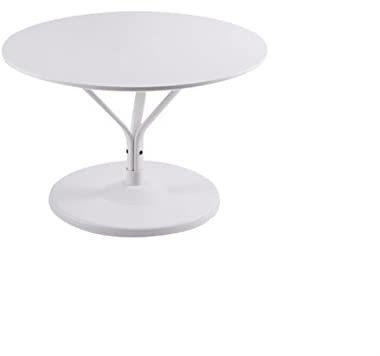 Lizhuzhuzs28 Moderne Sofatische Runder Beistelltisch Haus Wohnzimmer Dekoration kleiner Couchtisch Schlafzimmer Nachttisch weißes Mini -Sofa Endtisch Wohnzimmer Beistelltisch