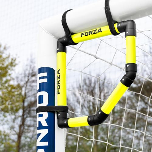 FORZA World’s Smallest Top Bins – Football Goal Corner Target Top Bins | Improve Your Football Shooting Accuracy! [Pack of 1, 2 or 4] – Optional Carry Bag Included (With Carry Bag, Pack of 2)
