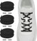 NEEKFOX Cordones Elásticos - 3 pares de Cordones Elásticos con Cápsula de Metal - Cordones Elásticos Zapatos para Adultos y Niños - No es Necesario Atar Cordones de Zapatos