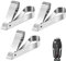 Qussedser 6pcs Garage Door Opener Clips,Garage Door Remote Opener Replacement Garage Door Remote Opener Suitable for 29B137