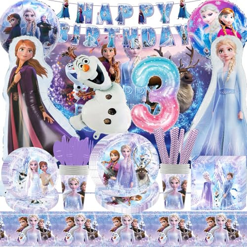 HTTMTTS 98 Pezzi per 3 Anni,2025 nuovo,Personaggi,Viola Decorazione Bambina (Set 3 Anni)