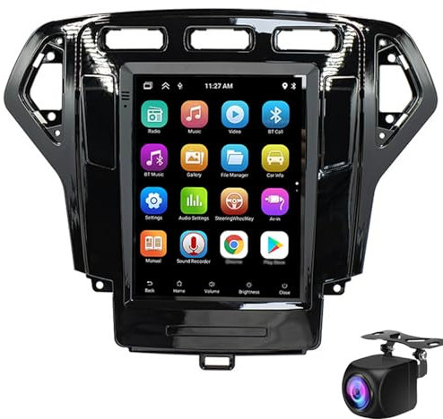 Estereo De Automóvil Android Para F-ord Mondeo Mk4 2007-2012 Con Navegación Gps 9.7 Pulgadas Radio De Automóvil De Pantalla Táctil Con Bluetooth Fm Rds Radio Soporte De La Unidad D(Color:4-Core 2+32G)