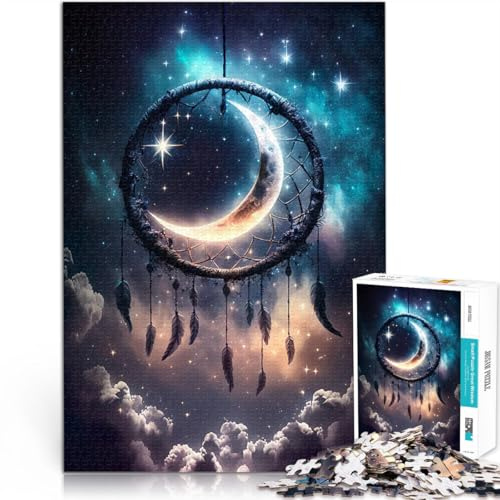 1000-teilige Puzzles für Erwachsene Spielzeug Lernspiele Stressabbau Traumfänger-Quest Einzigartige Geburtstags- und Geschenkideen38x26cm