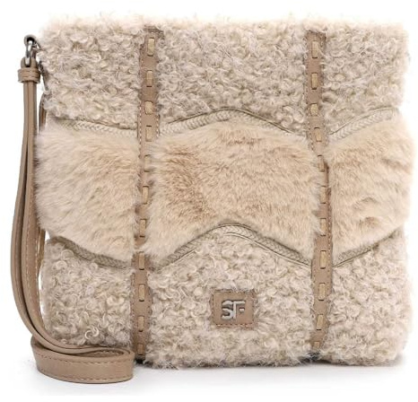 SURI FREY Schultertasche Umhängetasche SFY Resy Beutel Beige creme