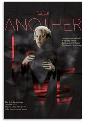 DOLNJUH Tom Odell Leinwandposter mit wunderbarem Sänger, wundervolles Musikalbum, Wandkunst, dekoratives Gemälde, Poster, 20 x 30 cm, ungerahmter Stil