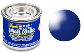 Peinture émail Revell bleu outremer brillant-Modélisme : accessoires