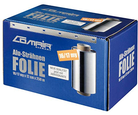 Comair 7000647 Alufolie, 12 cm x 250 m, silber