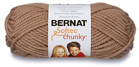 BERNAT Softee Chunky -100G- Soft Taupe