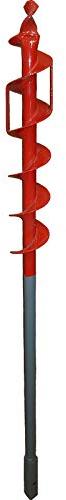 70mm Bohrkopf für Erdbohrer ohne Griff-VERLÄNGERBAR- auch als Brunnenbohrer, Handerdbohrer, Erdlochbohrer, Brunnenbohrgerät, Pflanzbohrer, Zaunbohrer, Pfahlbohrer UVM. einsetzbar ! …