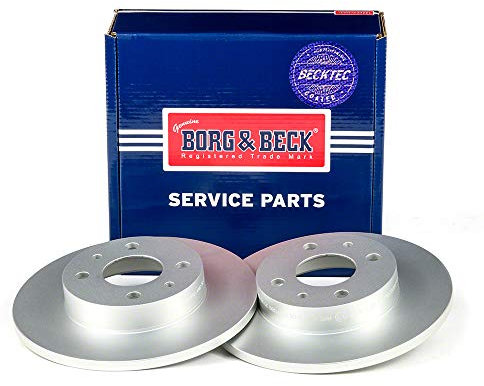 Borg & Beck BBD4001 Brake Disc Pair To Fit Alfa Fiat Lancia 92-04