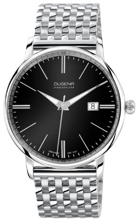 Dugena Herren-Armbanduhr Festa Analog Quarz Edelstahl 7090180
