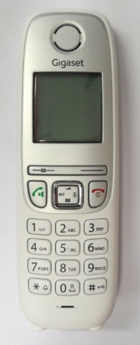 Gigaset Zusatzmobilteil A415H OHNE Ladeschale Weiss, nur für Gigaset A415 / A415A, zum Ersatz/Erweiterung