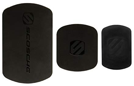 SCOSCHE | MAGICMOUNT Magnetic Mount Replacement Plate Kit for Mobile Devices, Black | Quick, Convenient & Hands-Free Mount | Car, Home & Office Essential | Black Universal Magnetic Phone & GPS Mount