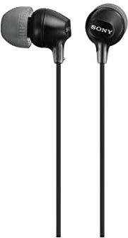 Sony MDREX15LP Fashion Color EX Series Earbuds (Black)