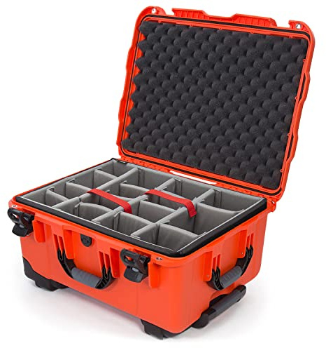 Nanuk 950 wasserdichte Hartschale mit Rädern leer – Gelb
