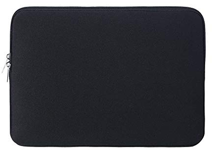 RAINYEAR 11-11,6 Zoll Laptop Hülle Schutzhülle Weiche Tragetasche Reißverschluss Tasche Cover Kompatibel mit 11,6 Zoll MacBook Air für 11 Zoll Notebook Tablet Ultrabook Chromebook(Schwarz)