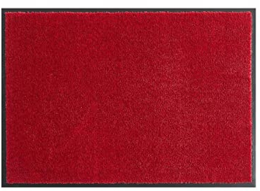 Hanse Home Waschbare Schmutzfangmatte Soft & Clean Bordeaux, 100x180 cm