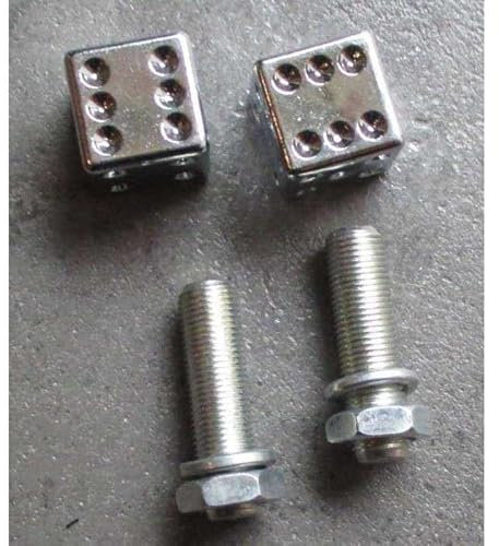 Unbekannt-Fixierung Platte Würfel chrom X2 Auto-US
