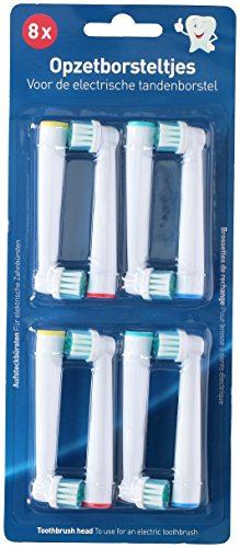 Opzetborsteltje Aufsteckbürsten ideal für ihre elektrische Zahnbürsten 8 Stück