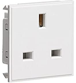 Knightsbridge NET13WH 13A Socket, ABS, White
