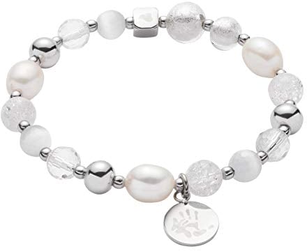 JEWELS BY LEONARDO Damen-Armband Hope VII Darlin's, Edelstahl mit unterschiedlichen Glas- und Kristallperlen, Länge 70 mm, 016506