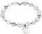JEWELS BY LEONARDO Damen-Armband Hope VII Darlin's, Edelstahl mit unterschiedlichen Glas- und Kristallperlen, Länge 70 mm, 016506