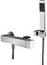 Grifo monomando exterior ducha con accesorios Elle Cromo