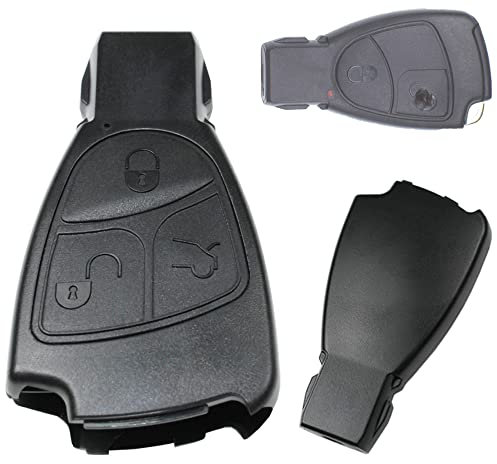 KONIKON Schlüssel Fernbedienung Gehäuse Ersatzgehäuse Neu 3 Tasten passend für Mercedes Benz A B C CL CLK E S ML R Klassen