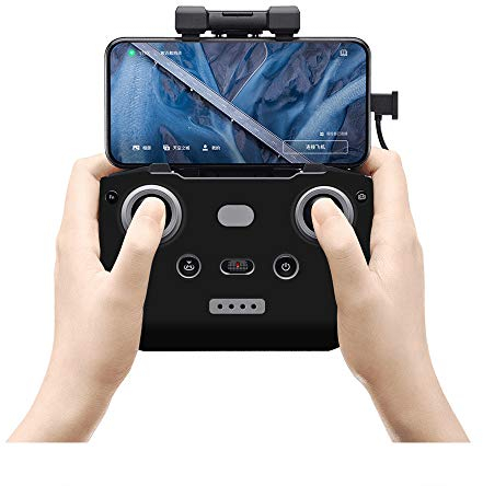 DJFEI Silikon Schutzhülle für DJI Mavic Air 2 Fernbedienung, Anti Shock/Anti Scratch Silikonhülle für DJI Mavic Air 2 Controller, rutschfest, Staubdicht (Schwarz)