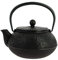 Iwachu Nanbu Tekki TT12049BK Japanische Teekanne Kaede Schwarz 650 ml, Gusseisen