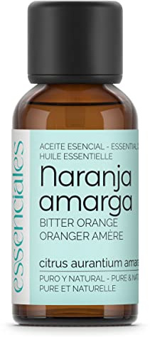 Essenciales - Aceite Esencial de Naranja Amarga, 100% Puro, 30 ml | Aceite Esencial Citrus aurantium amara