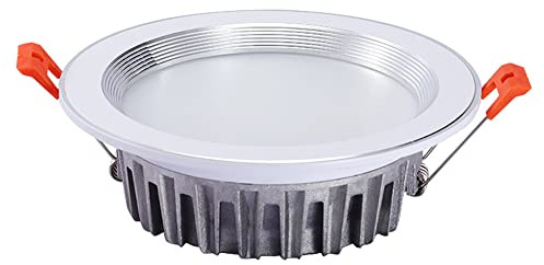 FAZRPIP Deckeneinbaudownlight, LED 18W 24W Deckeneinbaustrahler für Wohnzimmer Schlafzimmer Flur, Lochgröße 160-180mm Runde Strahler Mini-Panel-Leuchten