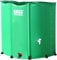 BASS POLSKA Regenwasser-Speicherfass Regenwasserspeicher aus Dachrinne Regenwassertank Praktisch Klappbar Einfache Verwendung Wasserhahn mit Schnellanschlus 750l ⌀ 100 x 98 cm