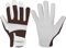 WESTWOOD FOX Gartenhandschuhe aus Leder,robuste Arbeitshandschuhe für Damen und Herren, Gartenwerkzeuge, Mechaniker, atmungsaktiv, Gärtner, rutschfeste Rigger-Handschuhe (braun, S)