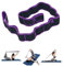 GIMIRO Fitness Elastic Band, Segmented Resistance Band for Yoga, Pilates, Dance, Stretch Band, Rehabilitation, Tension Band (Purple - 8 Loops)