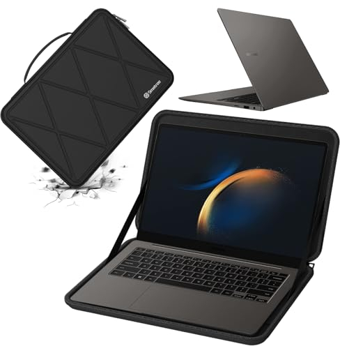 Smatree Hard EVA Protective Sleeve Case Compatible for 15.6 inch Samsung Galaxy Book3 Laptop,for 15.6 inch Samsung Galaxy Book4 Laptop Notebook Bag (X8273)