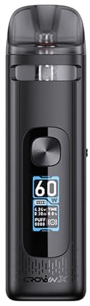 Uwell Crown X, Pod System, E-Zigarette, 1500 mAh, 5,3 ml, Farbe black