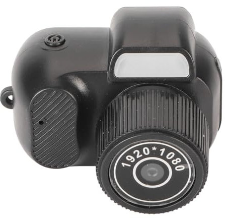 Depisuta Mini DV DVR Camera, 0,96 pollici 1080P DV Camera Mi ni fotocamera digitale portatile Retro Mi ni fotocamera reflex digitale per webcam Casco bici Moto Escursionismo Sport