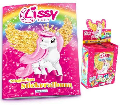 Blue Ocean Lissy Pony Sticker - Sammelsticker (2024) - 1 Album + 1 Display