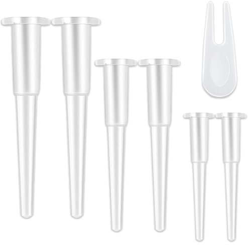 EIHI 6 Stück Luftstopfen Stecker Ventildüse Pin 3.5cm 5cm 6.5cm Gymnastikball Gymnastikball Übung für Fitness/Sport/Yoga/Ball