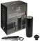 Peugeot - Coffret Cadeau Clavelin + Preserve Electrique Finition ABS - Tire-Bouchon Sommelier Clavelin Breveté + Pompe à Vide Automatique et Rechargeable - Idée Cadeau Œnologie - Coloris Noir