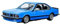 YRXIAO Modellbausatz Auto 1:64 Für BMW E24 635 CSI Legierungsmodell Statische Anzeige Sammlerstück Souvenir Decration Modellautos In Limitierter Für Wohndekorationen(Style 2)