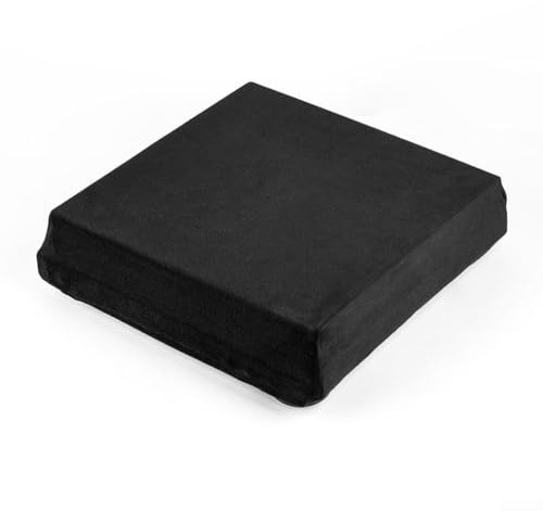 Staubschutz für Audio-Technica AT-LP60XBT/X Plattenspieler, Stretch-Spandex-Hülle, 30 x 33 x 8 cm, Schwarz/Blau, Gummiband (Rückseite)