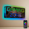 ineonlife Gaming Zone Neon Led,Mirror Gaming Enseigne Lumineuse Color App Dimmer Smart Rgb Neon,Jeu Néon Led Pour La Décoration De Chambre De Garçons,Cadeaux De Joueur Pour Les Adolescents,Enfants