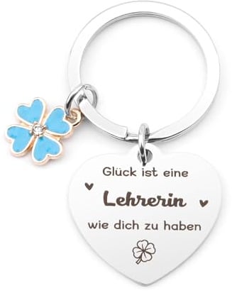 RRIGETEN Danke Geschenk Lehrerin Abschiedsgeschenk Lehrerin Geschenk Geschenke Für Erzieherin Schlüsselanhänger Kleine Geschenke Für Adventskalender Weihnachten